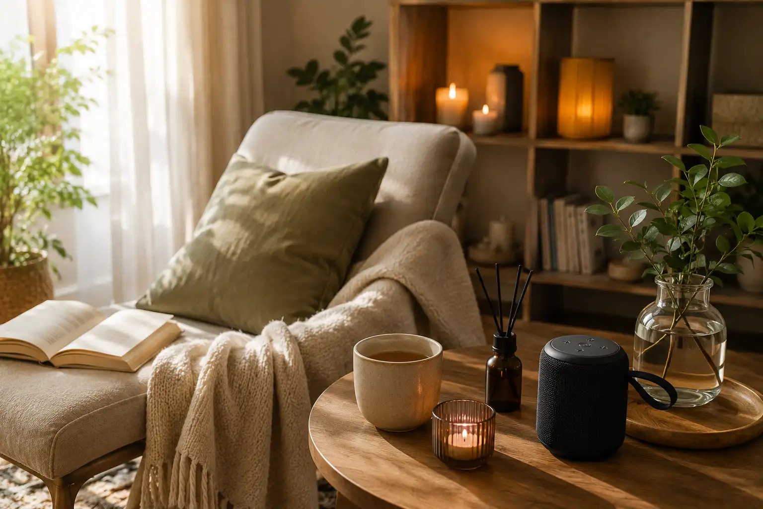Relaxace a odpočinek - vybavení pro pohodlí a domácí odpočinek