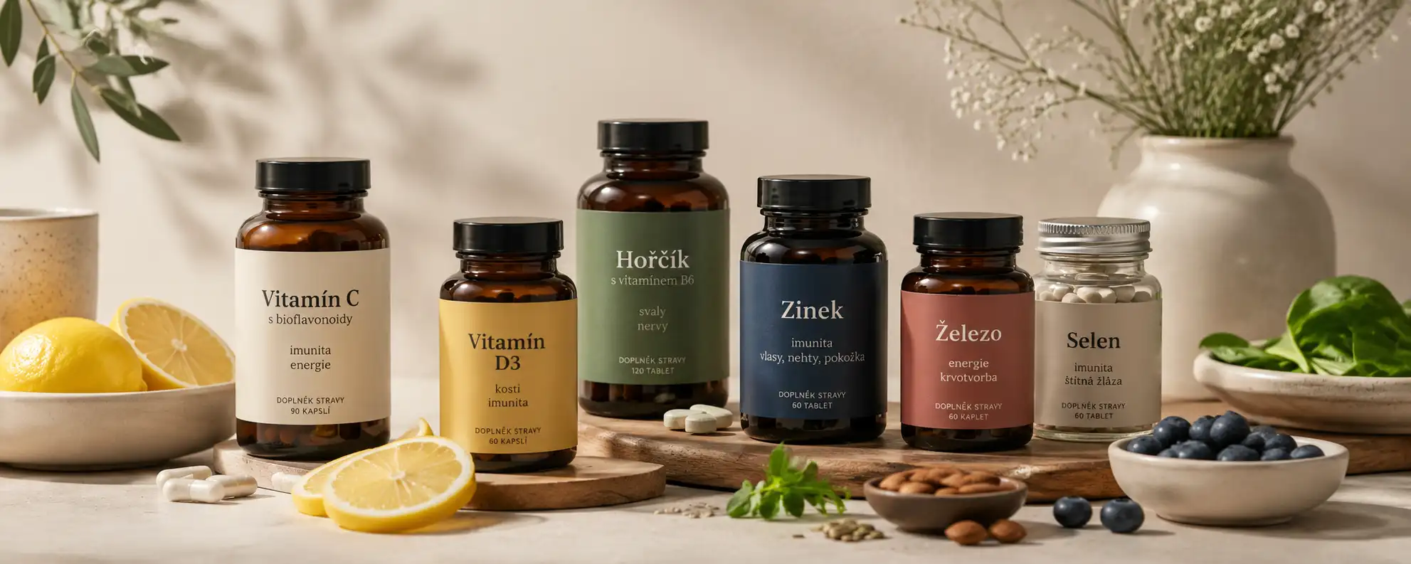 Péče o sebe - kosmetika, hygiena, výživové doplňky a osobní péče